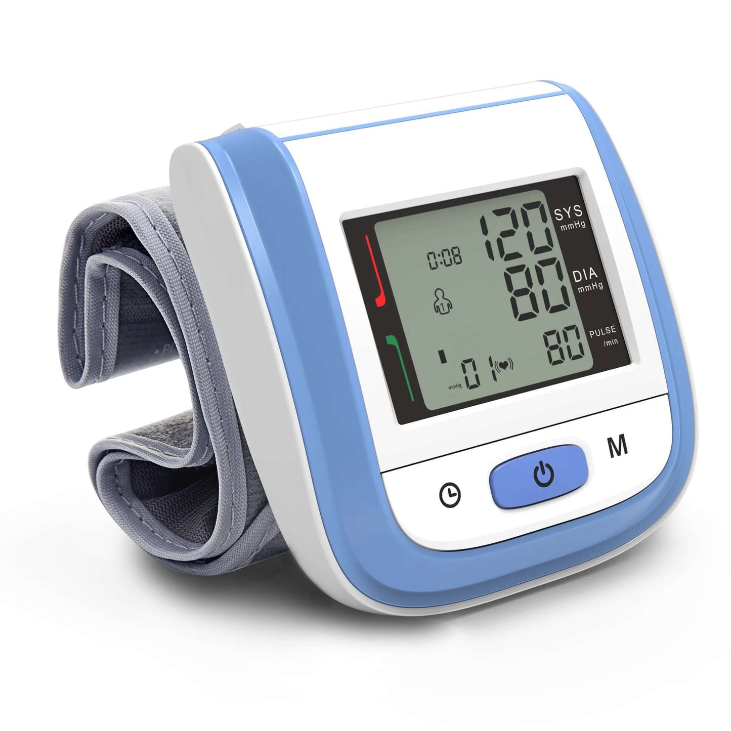 Digital Smart Wrist Blood Pressure Monitor with Speaker