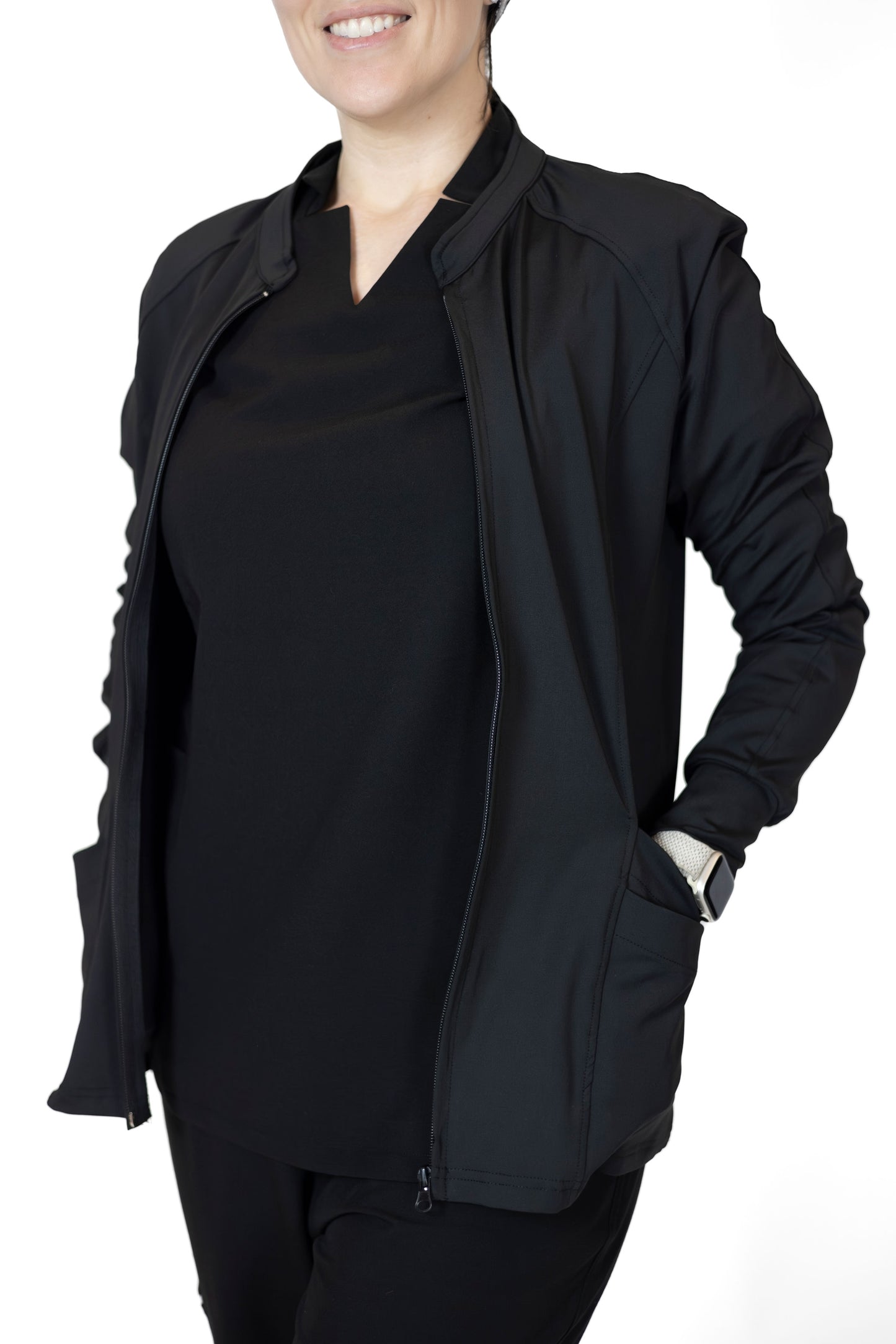 WOMEN SCRUB JACKET