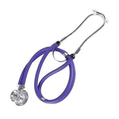 Purple Cardiology Dual Head Stethoscope – Nurse Doctor