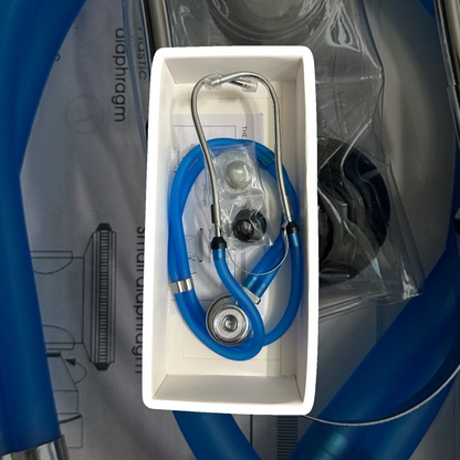 Blue Cardiology Dual Head Stethoscope – Nurse Doctor